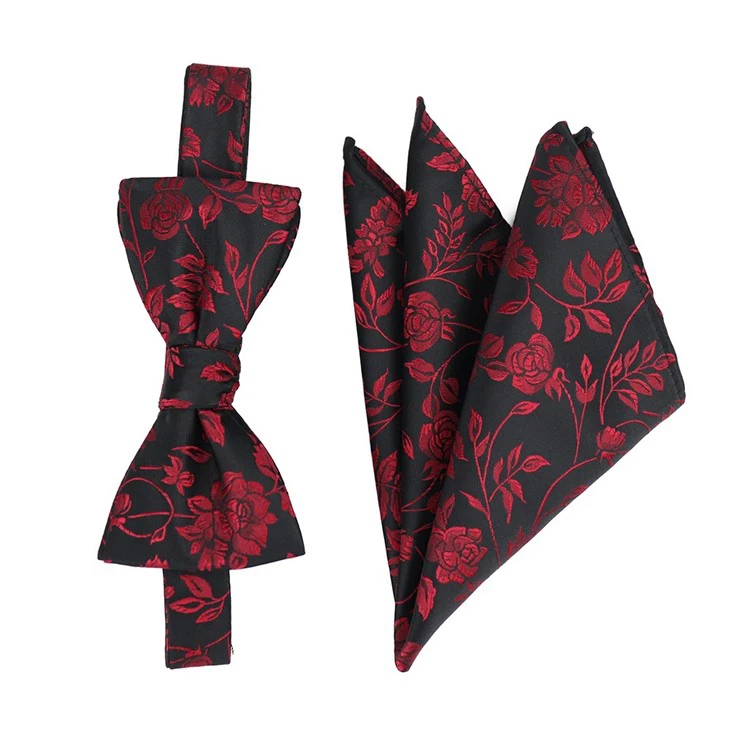 Bow Tie And Handkerchief Set