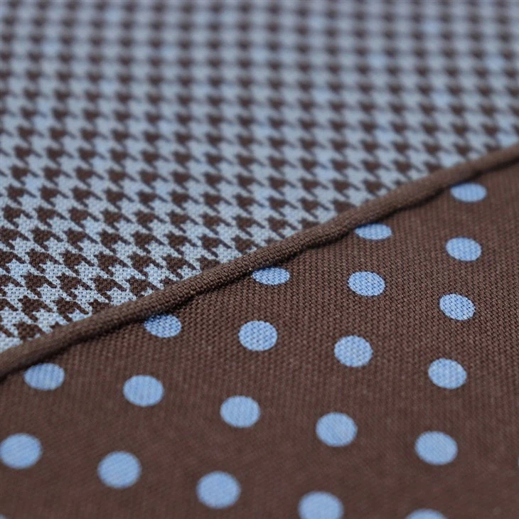 Monogrammed pocket square