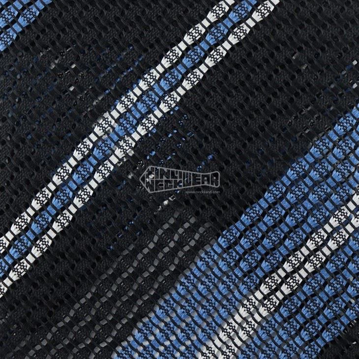 black grenadine tie