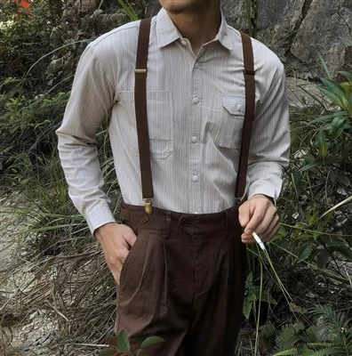 Yuav hnav Suspenders li cas? Classic Accessory Rau Txiv neej
